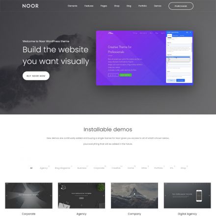 ThemeForest Noor