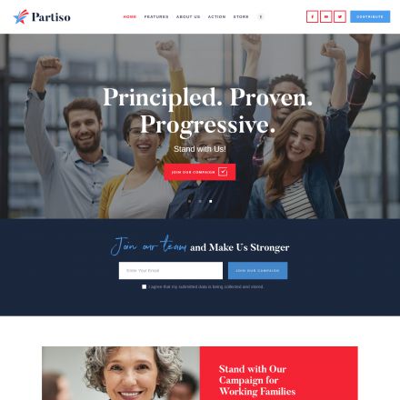 ThemeForest Partiso