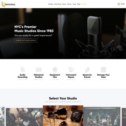 ThemeForest Rehearsal