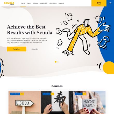 ThemeForest Scuola