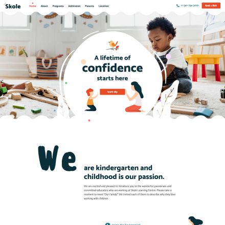 ThemeForest Skole