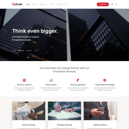 ThemeForest Upscale