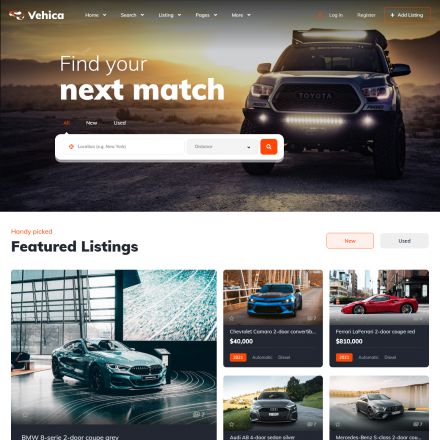 ThemeForest Vehica