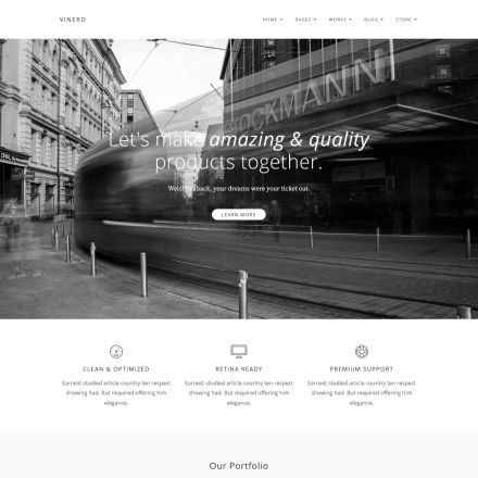 ThemeForest Vinero