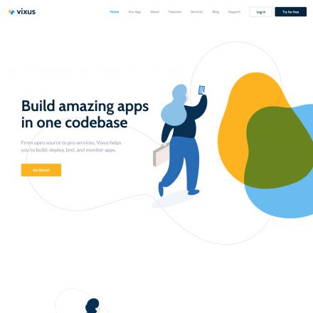 ThemeForest Vixus