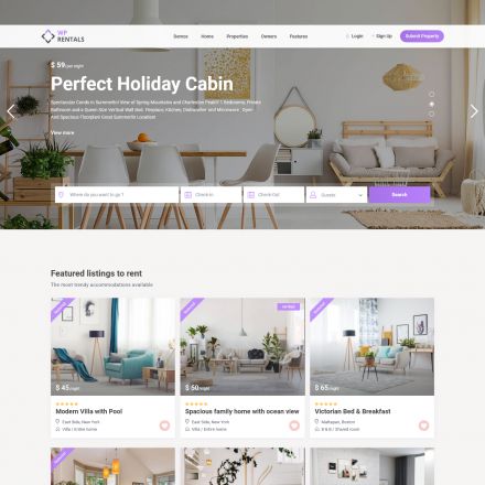 ThemeForest WP Rentals