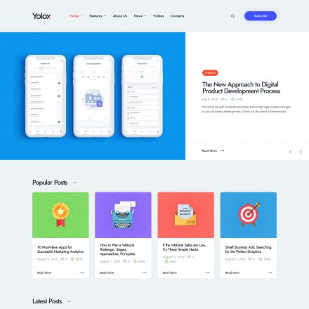 ThemeForest Yolox