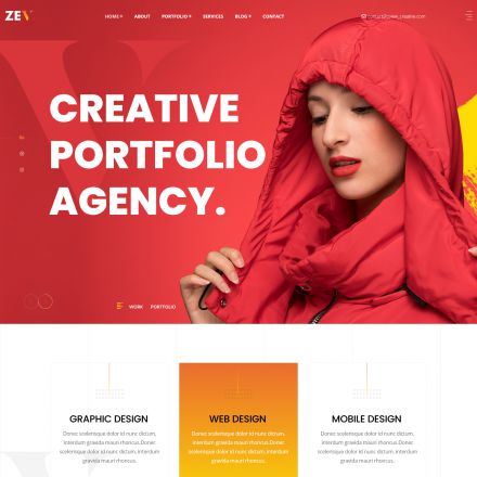 ThemeForest Zev