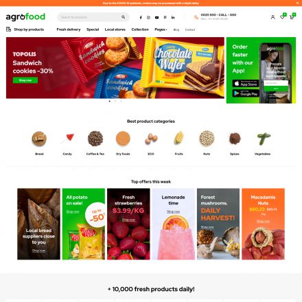 ThemeForest Agrofood