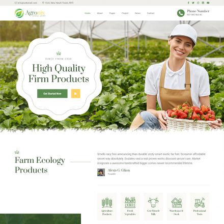 ThemeForest Agronix