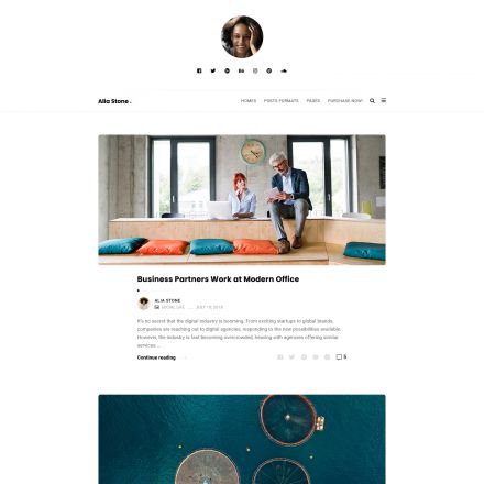 ThemeForest Alia