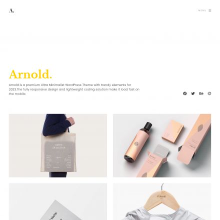 ThemeForest Arnold