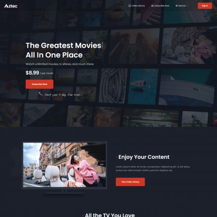 ThemeForest Aztec