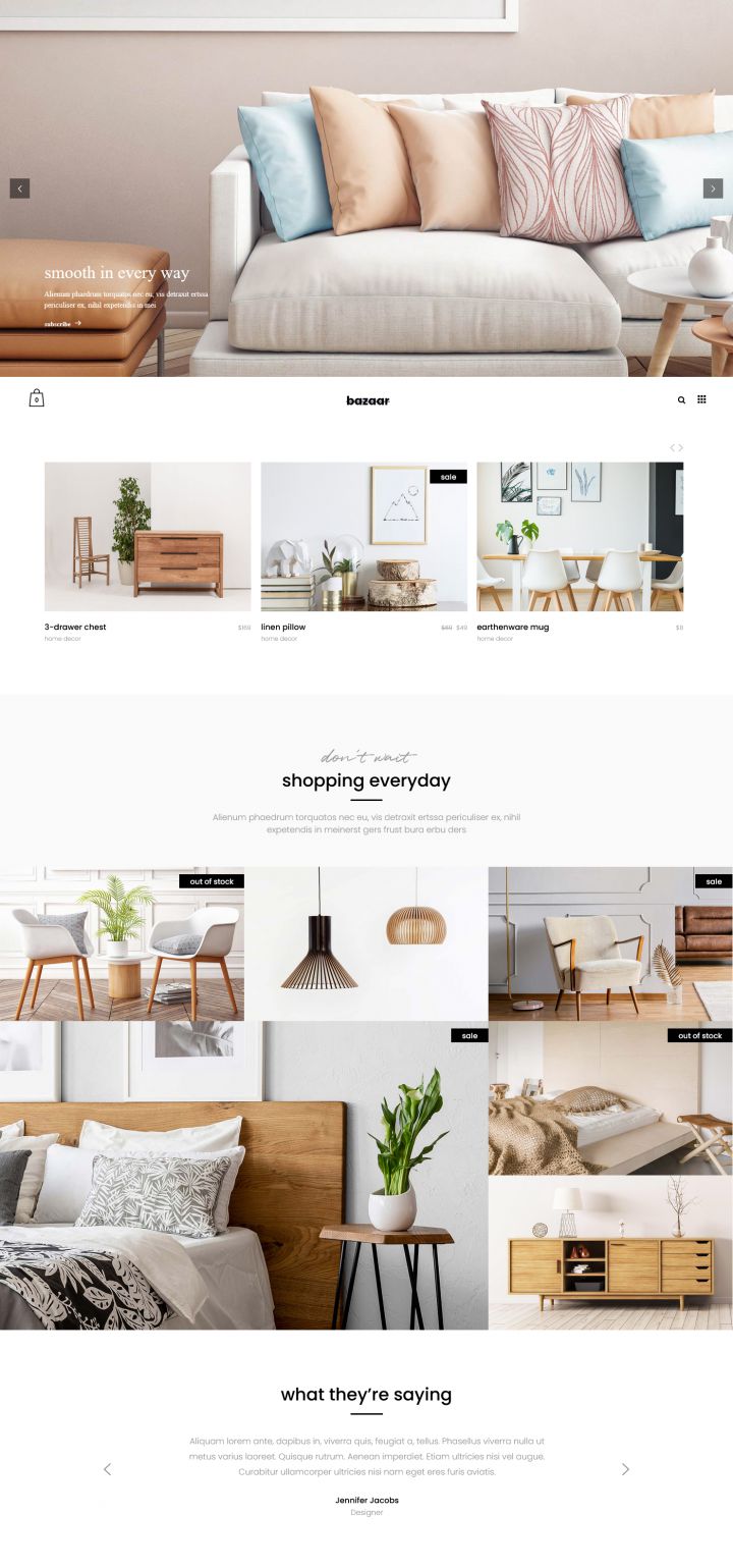 WordPress шаблон ThemeForest Bazaar