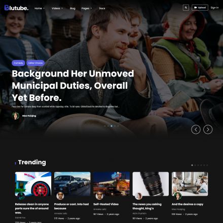 ThemeForest Blutube