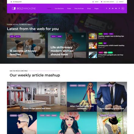 ThemeForest Bold News