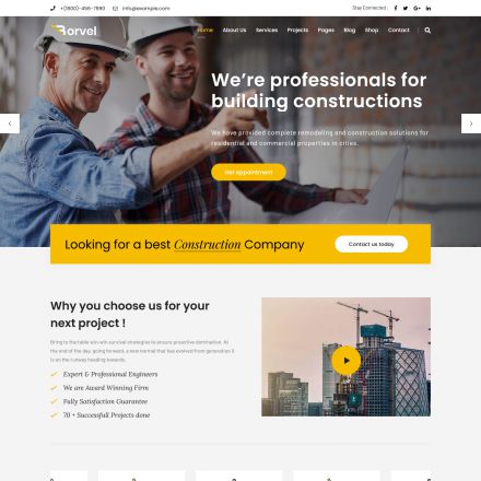 ThemeForest Borvel