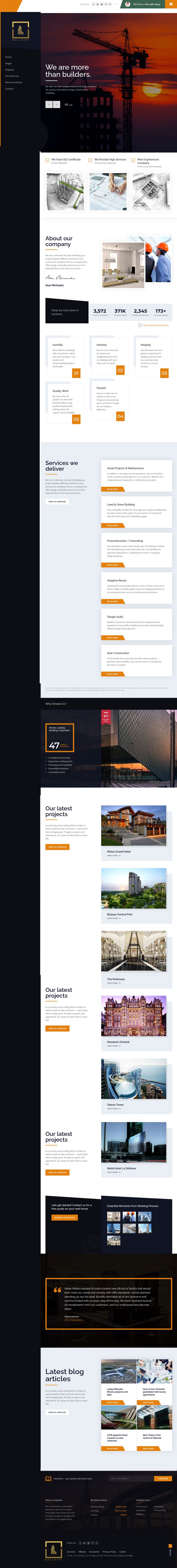 WordPress шаблон ThemeForest Buildify