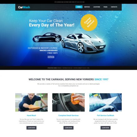 ThemeForest Car Wash