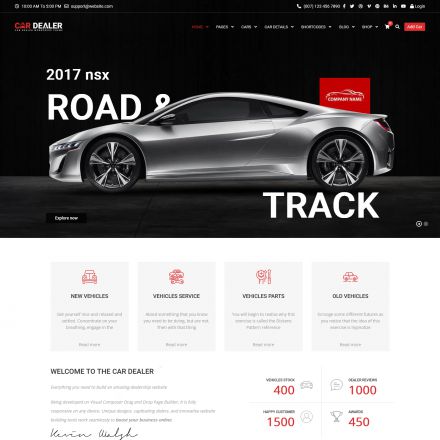 ThemeForest Car Dealer