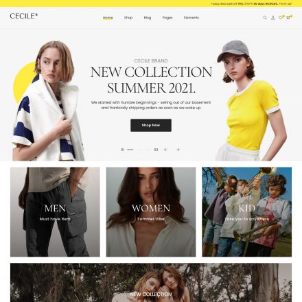 ThemeForest Cecile