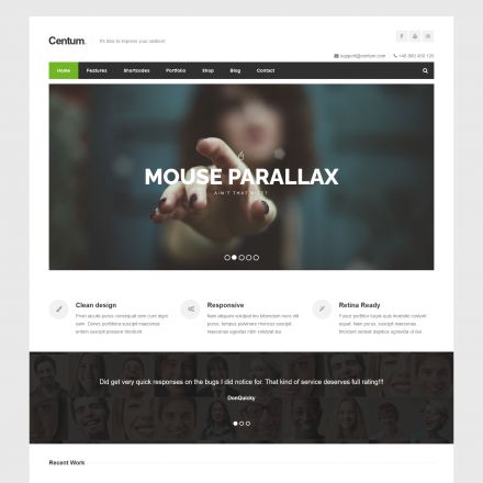 ThemeForest Centum