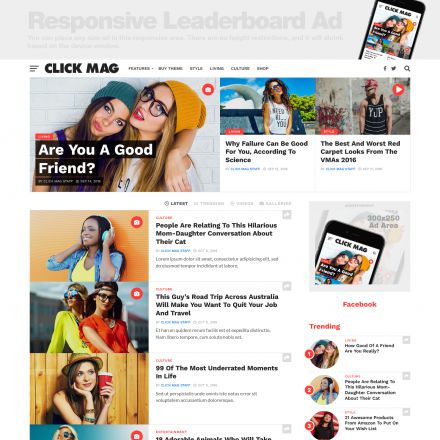 ThemeForest Click Mag