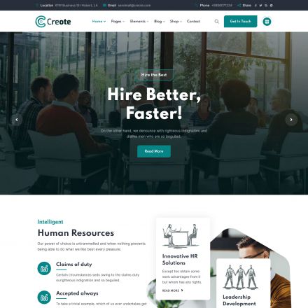 ThemeForest Creote