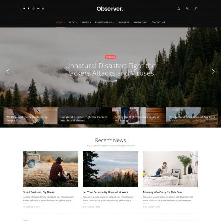 ThemeForest Daily Observer