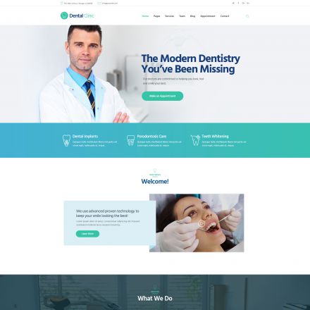 ThemeForest Dental Clinic