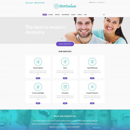 ThemeForest Dentalux