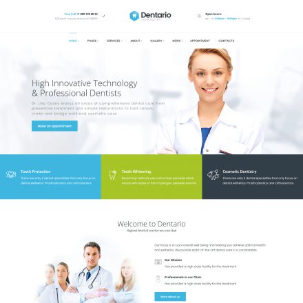 ThemeForest Dentario