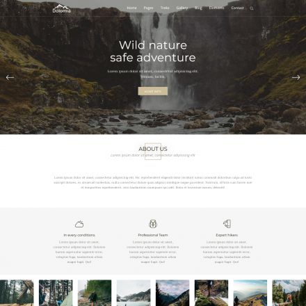 ThemeForest Dolomia