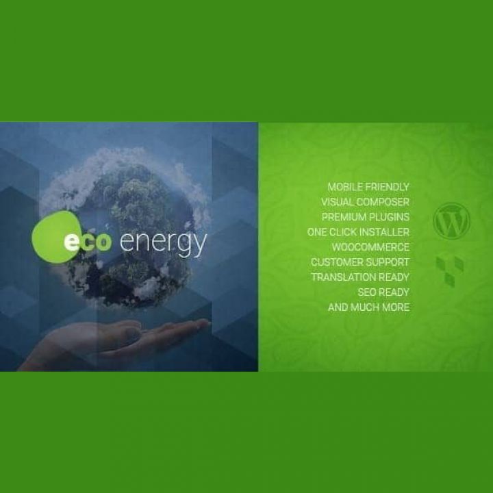 WordPress шаблон ThemeForest ECO Energy