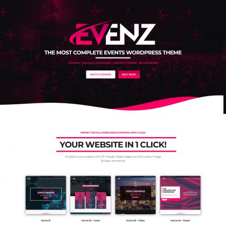 ThemeForest Evenz