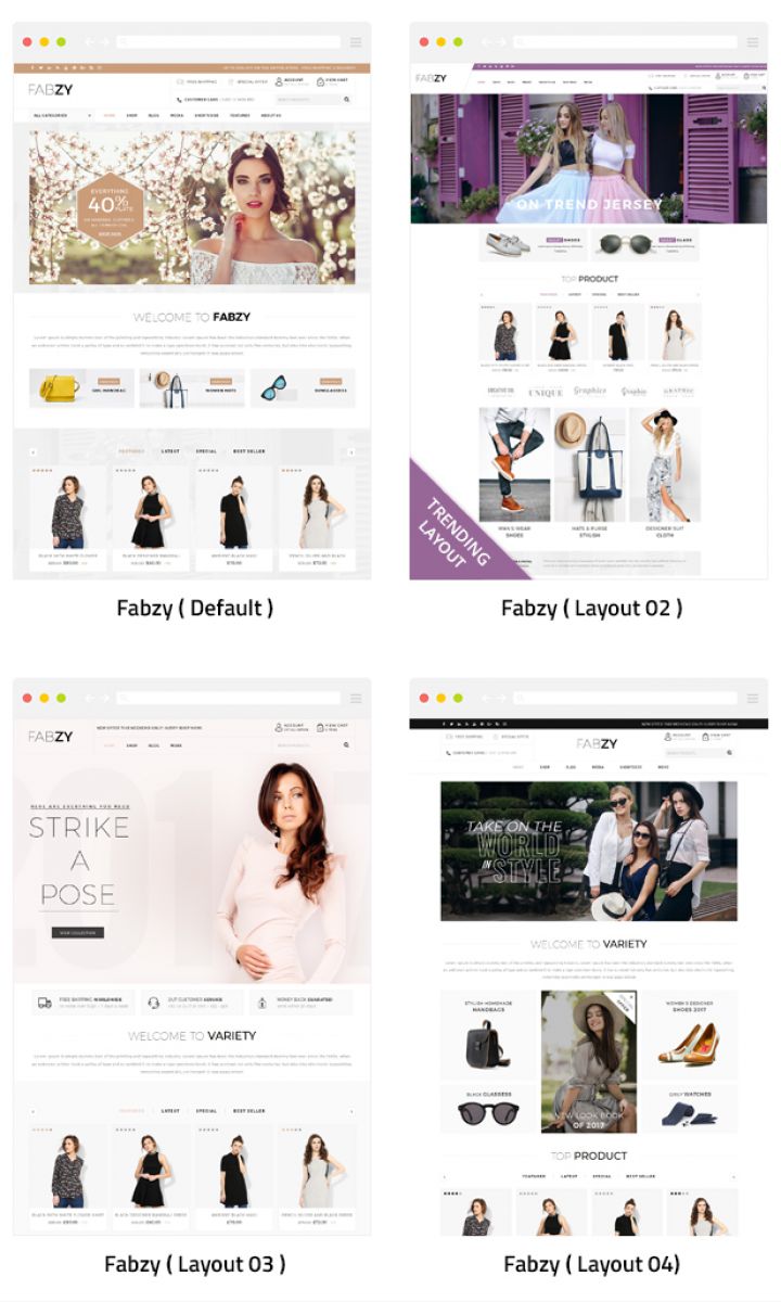 WordPress шаблон ThemeForest Fabzy