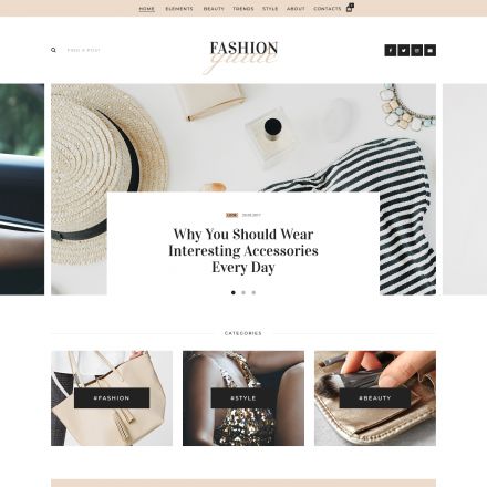 ThemeForest Fashion Guide