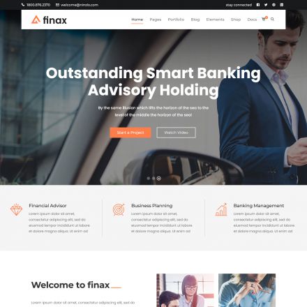 ThemeForest Finax