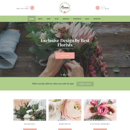 ThemeForest Flowers