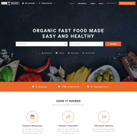 ThemeForest FoodBakery