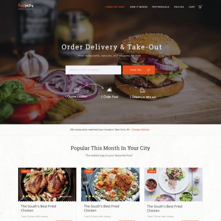 ThemeForest FoodPicky