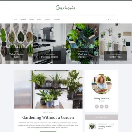 ThemeForest Gardenia