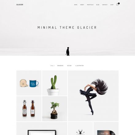 ThemeForest Glacier