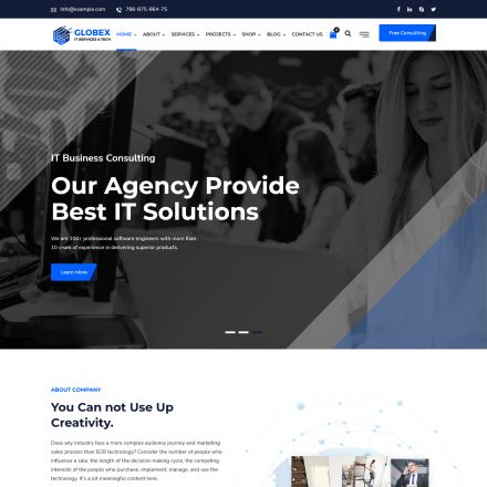 ThemeForest Globex