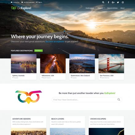 ThemeForest GoExplore