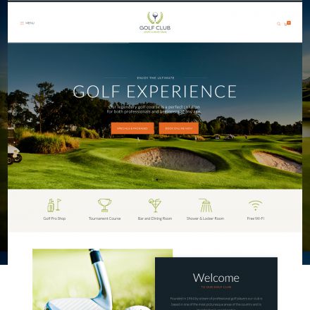 ThemeForest Golf Club