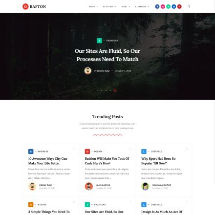 ThemeForest Grafton