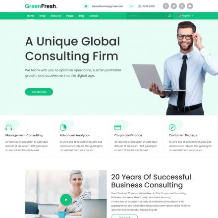 ThemeForest GreenFresh