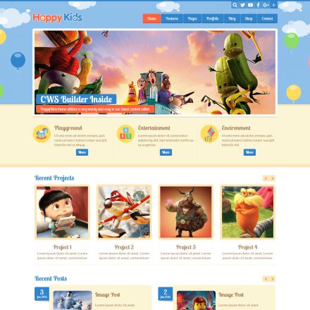 ThemeForest Happy Kids