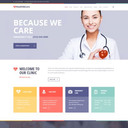 ThemeForest Health & Care